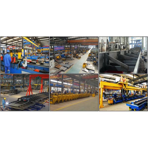 30ft Roof Opened Drop Side Trailer , Drawbar Steel Box Full Trailer With 3 Axles 2