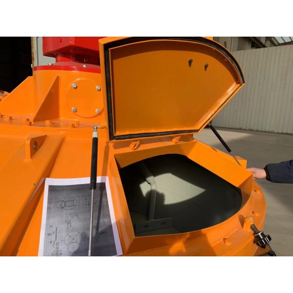 Steel Material Refractory Mixer Machine Output 2000L Firebrick Foamglass Mixing