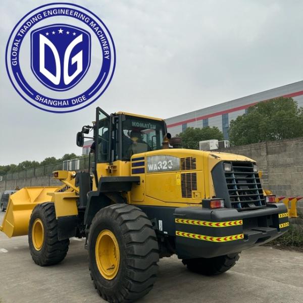 Original Komatsu WA320-5 Used Wheel Loader – Efficient, Reliable, and Ready to Work!