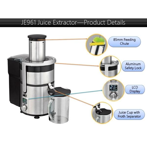 JE962 Stainless Steel High Power LCD Screen Juice Extractor