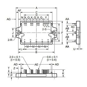 China PM10CZF120-7 USING INTELLIGENT POWER MODULES MITSUBISHI IGBT Power Module wholesale