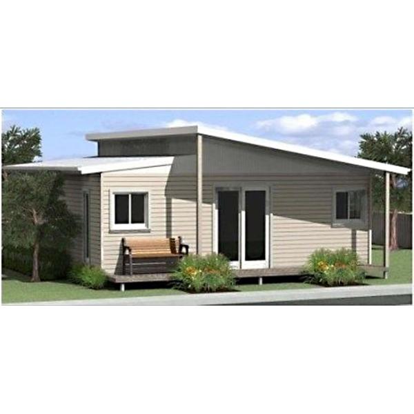 Light Steel Structure Australian Granny Flat / Foldable House With Light Weight