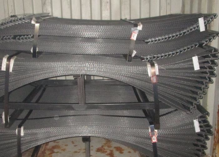 China Mining / Mineral Processing Heavy Metal Mesh Screen 0.5mm Dia wholesale