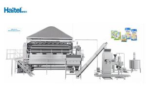 China Stainless Steel Rice Flakes Making Machine , Automatic Baby Food Production Line wholesale