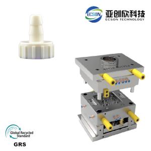 China Customized Plastic Injection Mold Tooling PE Plastic Pipe Connectors wholesale