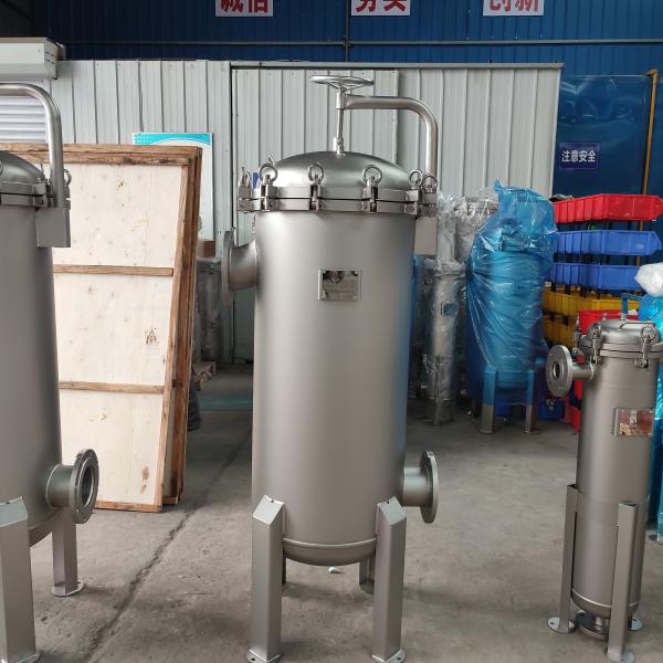 PP High Flow Filter Cartridge 0.1 Micron Pleated Filter Cartridges Stainless Steel