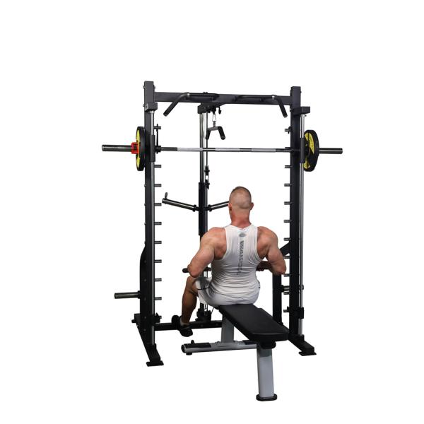 Exercise Weight Bench Chest Shoulder Training Rowing Squat Rack Functional Trainer Smith Machine