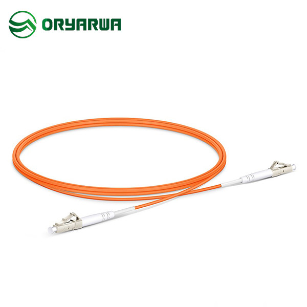 3m LC To LC UPC OM1 Simplex Fiber Optic Multimode Patch Cord For FTTx