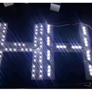 China 12V Mini LED Modules 3LED SMD 2835 0.48W Cold White with Lens Ultra Small Mini LED for Led Sign Billboard wholesale