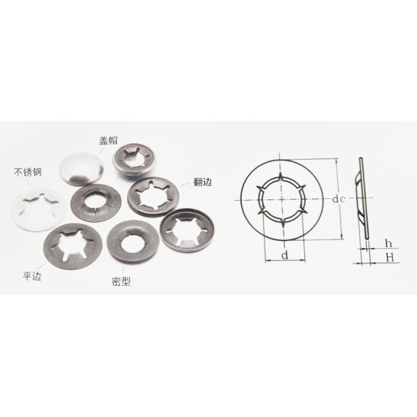 Black Color Lock Speed Bearing Clamp Retaining Ring