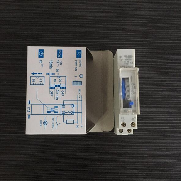 Daily ProgrammableTime Switch SUL180a 15 Minutes Timer Mechanical Timer 24 Hours