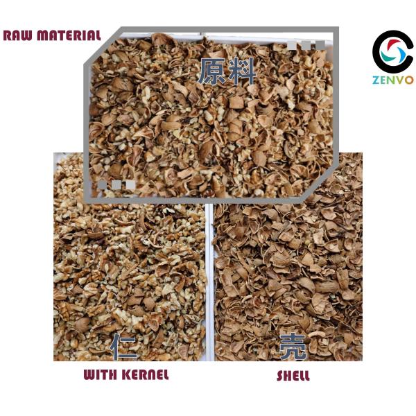 Separate Walnut Shell Out Of Kernels By Circulating Wind Sorting Machine
