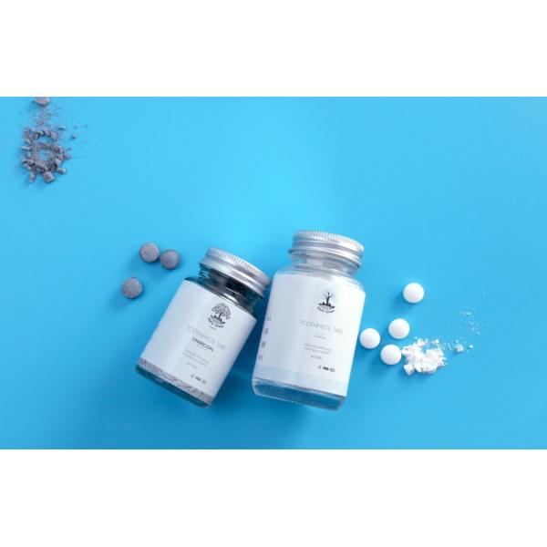 White 180pcs Fluoride Tooth Tabs Dentist Recommended Toothpaste Tablets