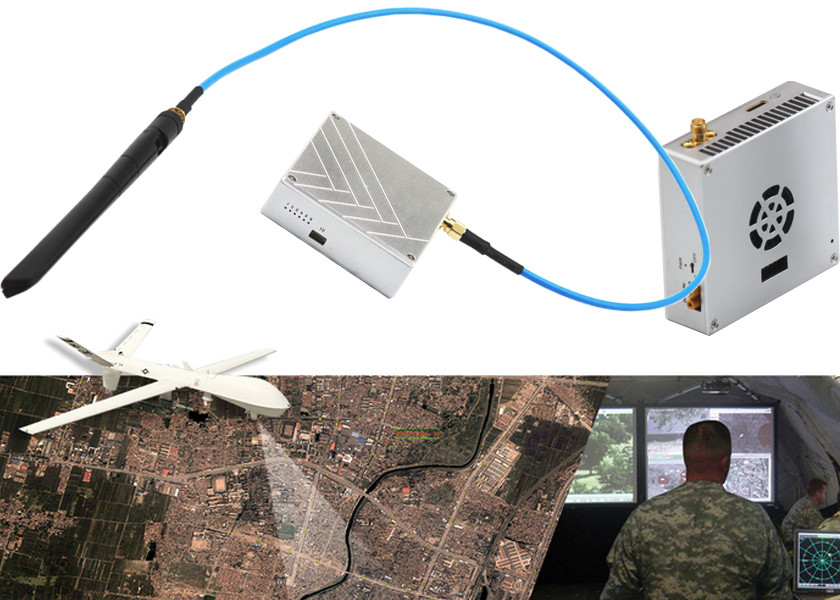 China 30km Drones TDD COFDM Video &amp; Telemetry&amp; MAVLINK Transmitter wholesale