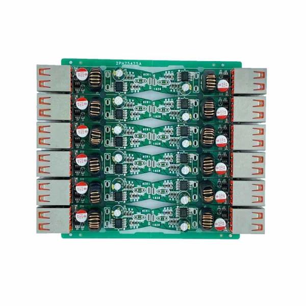 Black LCD PCBA Manufacturers Assembly Motherboard PCB Layout