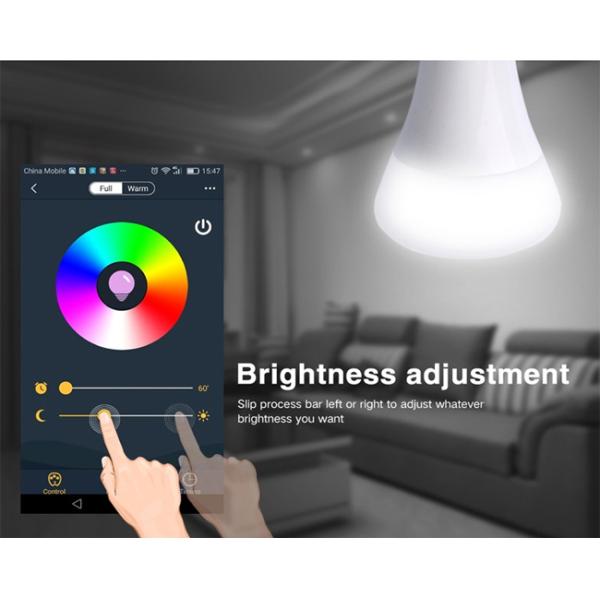 High Brightness Wifi Smart Led Light Bulb K For Android IPhone Phone Timing Control