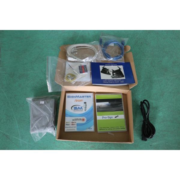 48" Contour Cutting Plotter Automatic Vinyl Plotter Printer With 3 Roland Blades