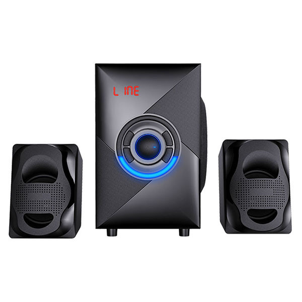 USB FM AUX Input 2.1 Multimedia Speaker With RGB Light High Performance