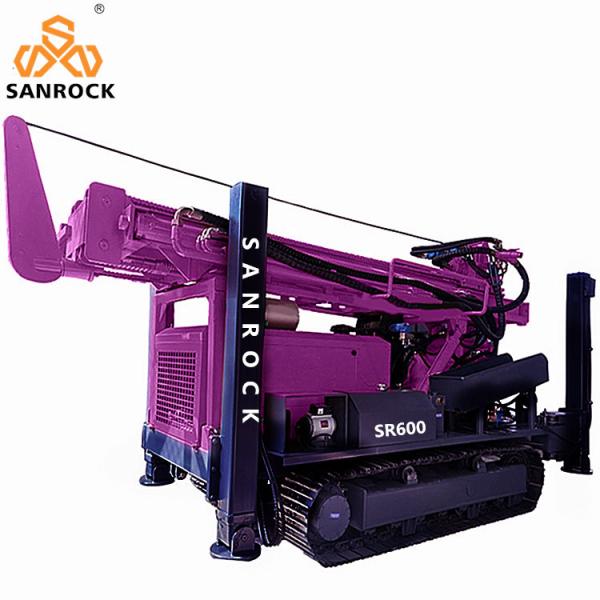 Portable Water Well Drilling Machine 600m Depth Borehole Hydraulic Water Drilling Rig