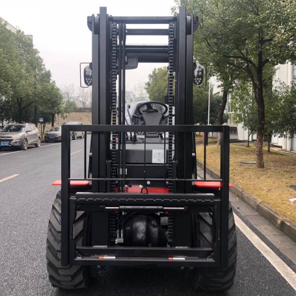 Shipping Container Forklift Lift Height 3000-5000mm Mast Tilt Angle 6/12 Degree Manufacturers