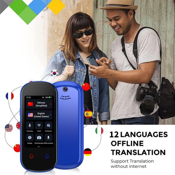 Birgus Vormor Portable Language Translator Voice Translator Device