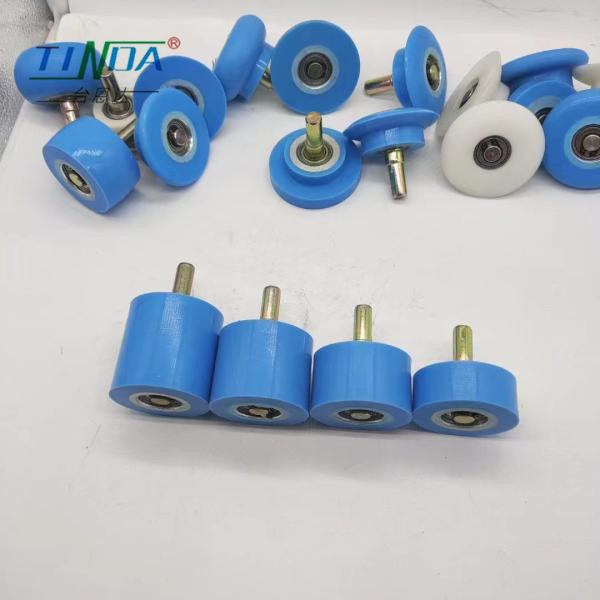 Customized Tiny Rubber Wheels For Woodworking Machinery Parts Wear Resistance
