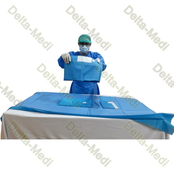 ENT Disposable Surgical Drapes ENT Drape Pack ETO Gas Sterilization