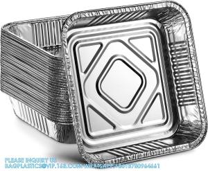 China 9 X 9 Cake Pan Tin For Broiling, Toaster Oven, Meal Prep, Roasting, Take Out | Perfect For Brownie &amp; Lasagna Trays wholesale