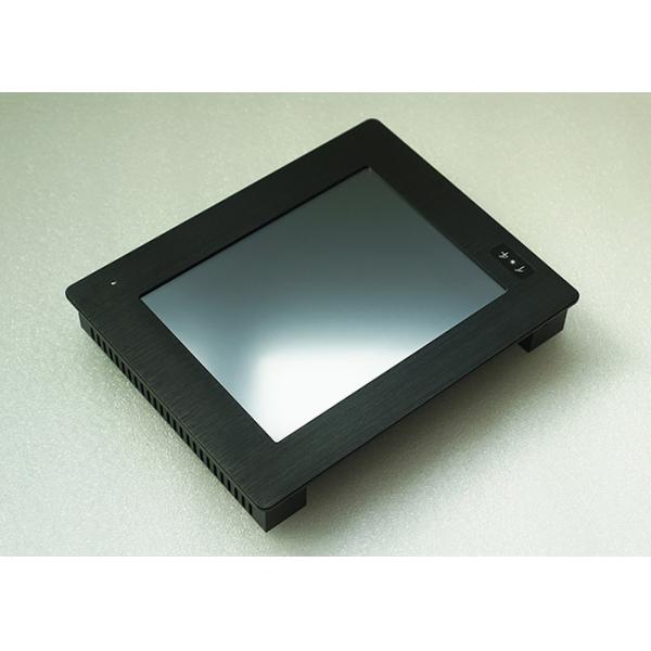 Rugged Resistive Touch Monitor 8" LCD 1000 Nits Sunlight Readable HDMI Input