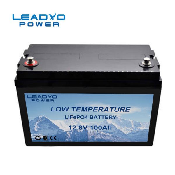 China Low Temperature LiFePO4 Rechargeable Lithium Battery Pack 100Ah 12v wholesale