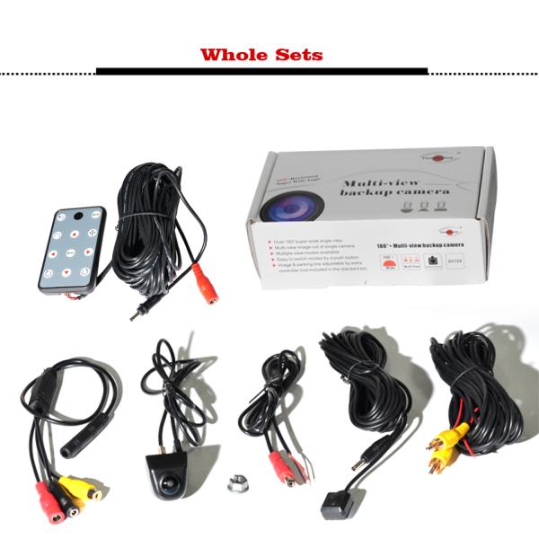 Multi View Horizontal 180 Degree Rear View Camera Bolt Mounting 1280 * 720 Pixels