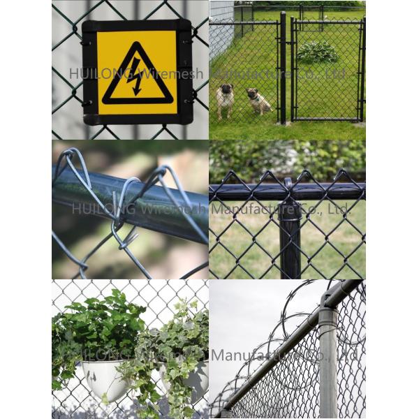 11 Gauge Chain Link Wire Fence With 2" Mesh For Baseball Field