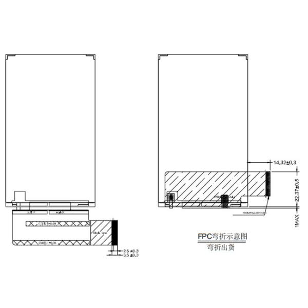 4 inch 480x800 LCD Touch Screen, Medical TFT Display 3.97 Inch & 4Inch RGB Interface