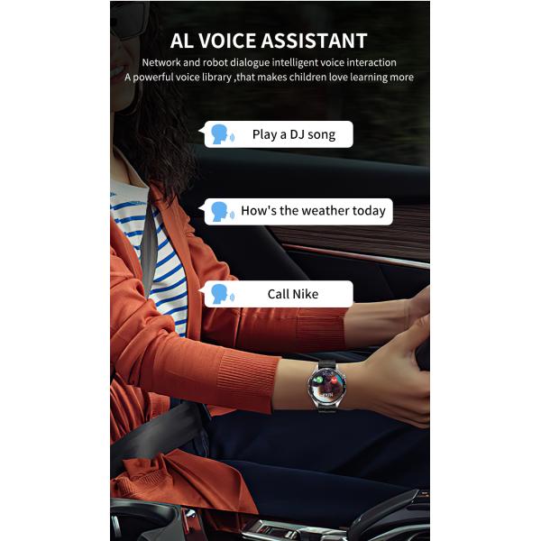 4G Smart Watch Global Call SC8541E 4-core CPU Android 8.1AMOLED Screen 780mAh Battery