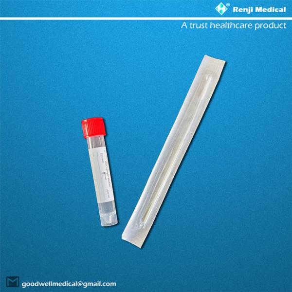 FDA approved Specimen Collection Tube , 3ml VTM Viral Transport Medium Kit