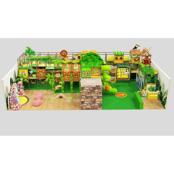 Easy Installation Soft Playground Equipment Customized For 2-12 Years Old Children