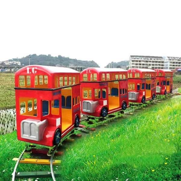 Amusement equipment indoor small train square track small train luxury train Children's track small train