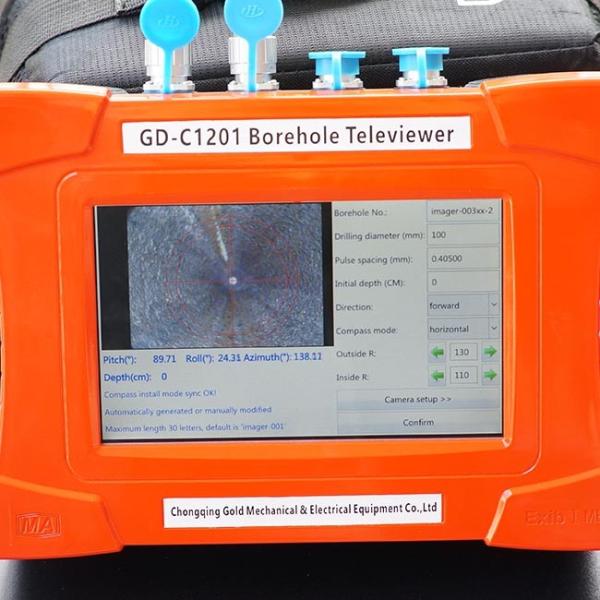 China 3D Optical Borehole Inspection Camera Mapping Downhole Camera wholesale