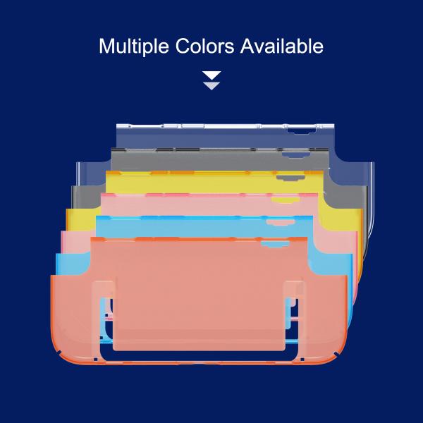 Durable Colorful PC Case for Nintendo Switch 2 Transparent Hard Shell Cover with Scratch Resistance