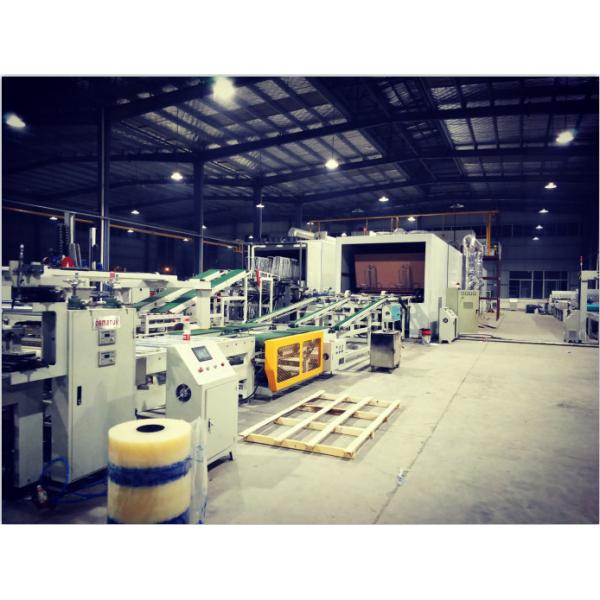 UV Coating Machine 90deg Rotating Electric For cement Fiberboard