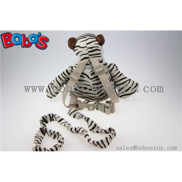 11.8"Black and White Tiger Children Backpack Children Lost Proof Bags Bos-1237/30cm