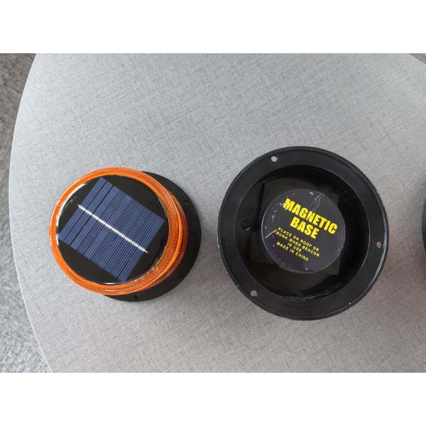 Strong Magnetic Sucker Strobe Beacon Car Solar Warning Light Beacon Safety Light With Magent