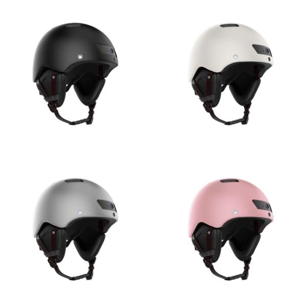 Intelligent e scooter Motorbike Camera Helmet 1200mAh With LED Turn Signal