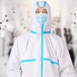 China Disposable Surgeon Gown Anti Epidemic Antibacterial Plastic Closures Isolation Suit wholesale