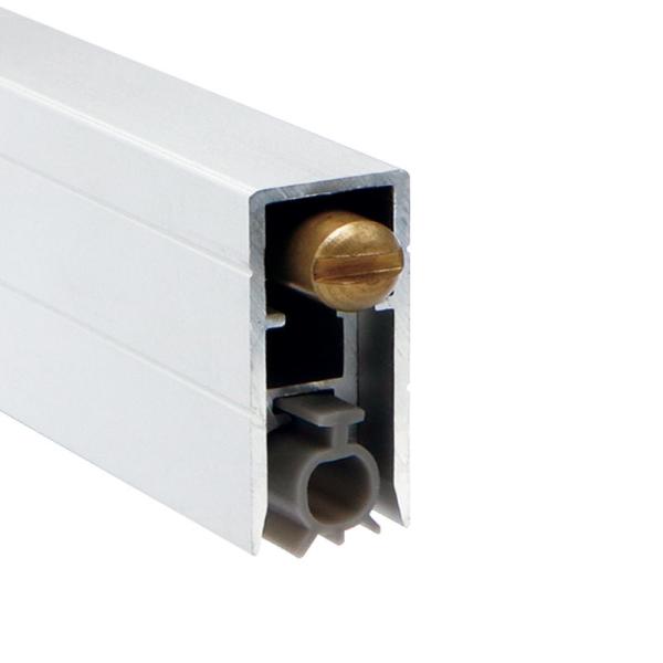 6063 Aluminium Concealed Door Bottom Seal U Shaped For Wooden Door