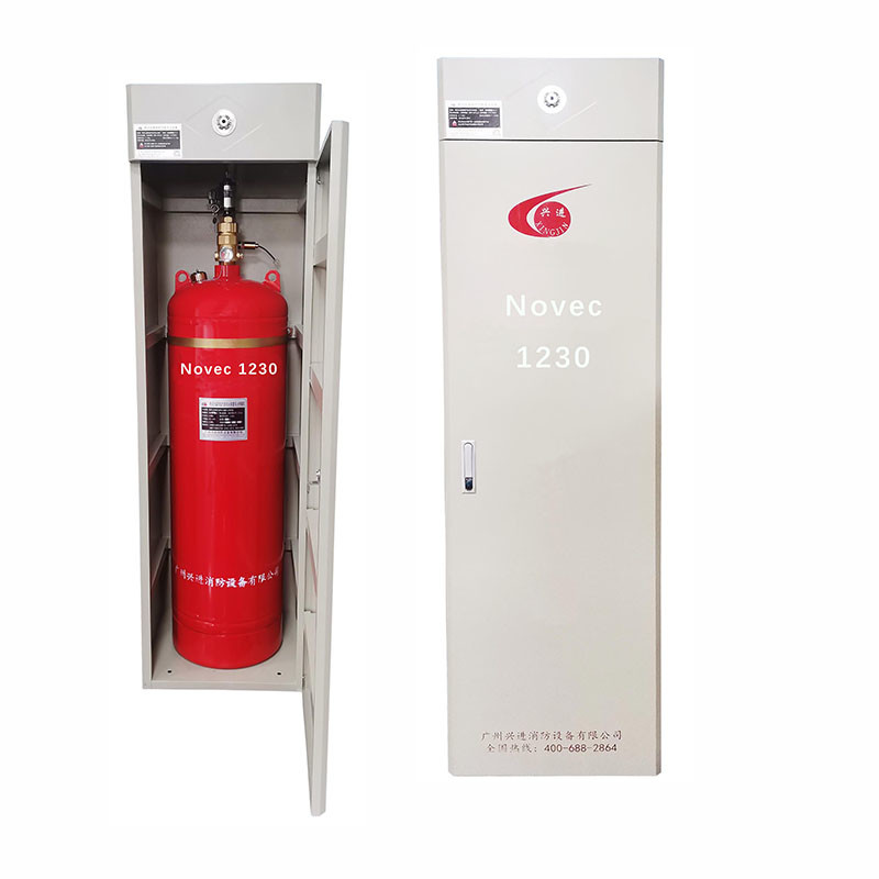 China Steel Cylinder NOVEC 1230 Fire Suppression System Clean Gas and Environmentally Friendly on sale