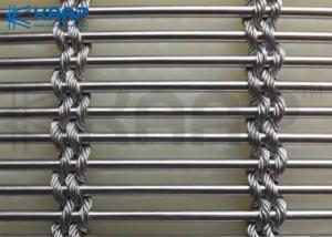 China Building Facades Decorative Steel Mesh Cable Rod Corrosion Resistant Plain Weave wholesale