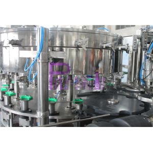 China PET / Tin Can Carbonated Drink Filling Machine , Full Automatic Filling Capping Machine on sale