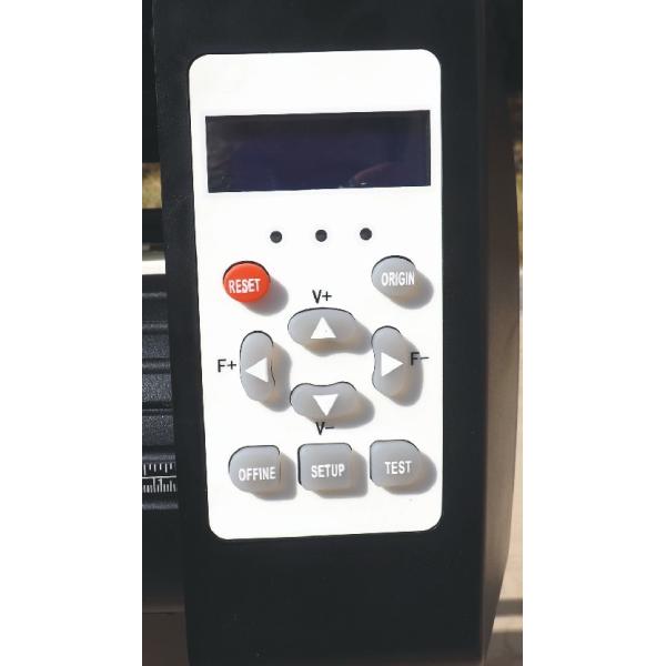 Graphic Sticker Cutting Plotter Machine , Vinyl Sticker Machine Electric Stepping Motor