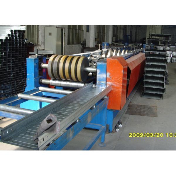 Automatic Punch Steel Cable Tray Roll Forming Machine Photovoltaic Stents